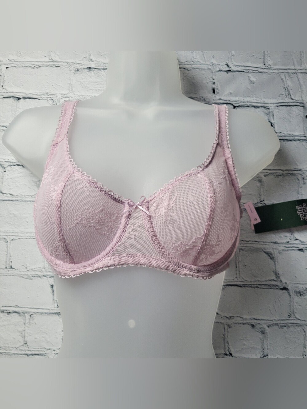NWT Wild Fable 36A Lace Unlined Balconette Bra